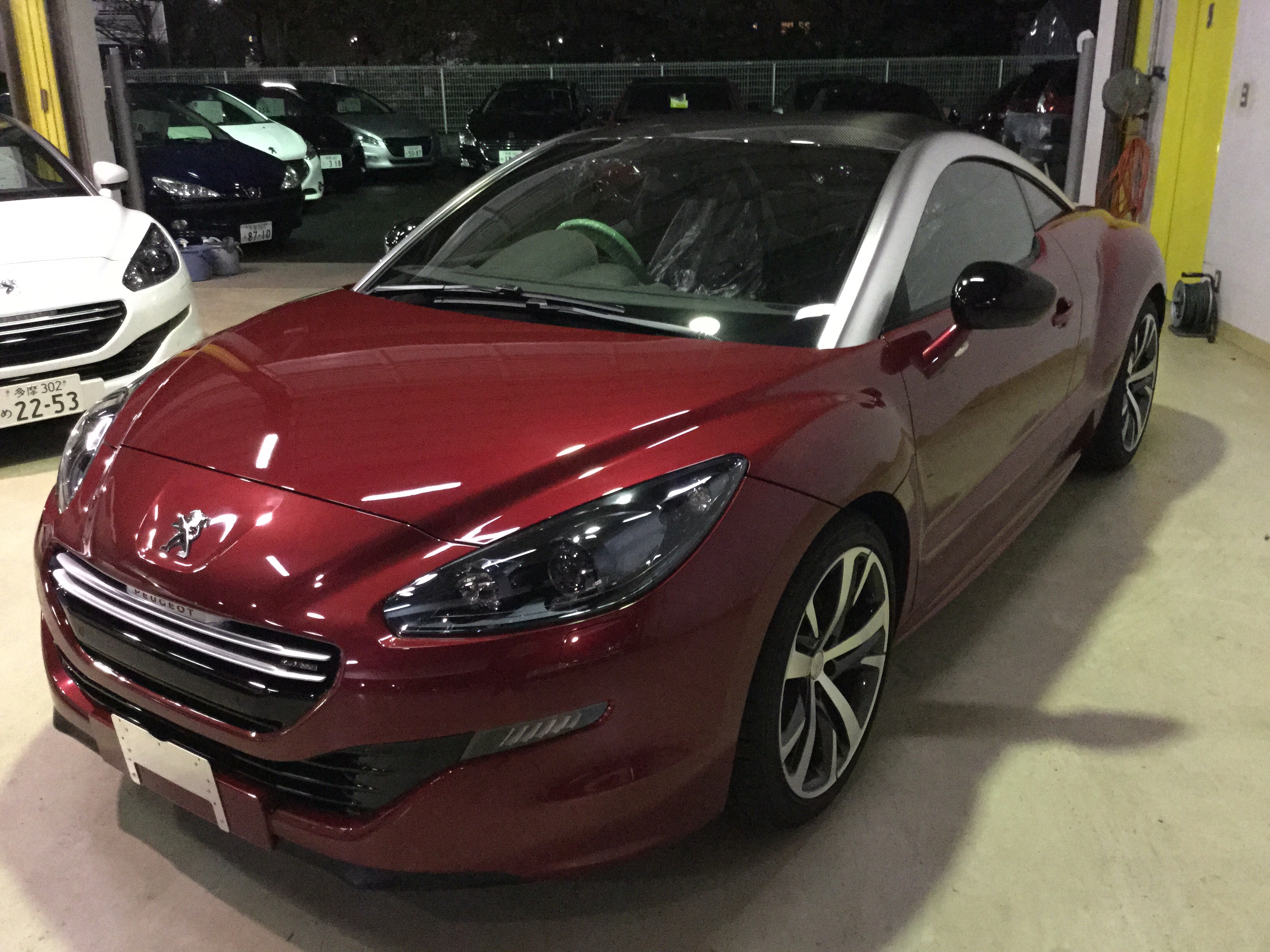 日本に一台のRCZ