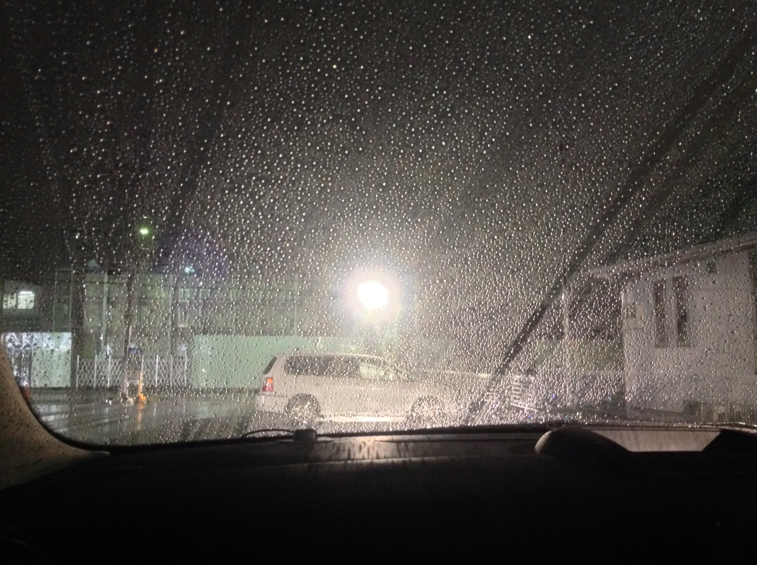 台風に備え