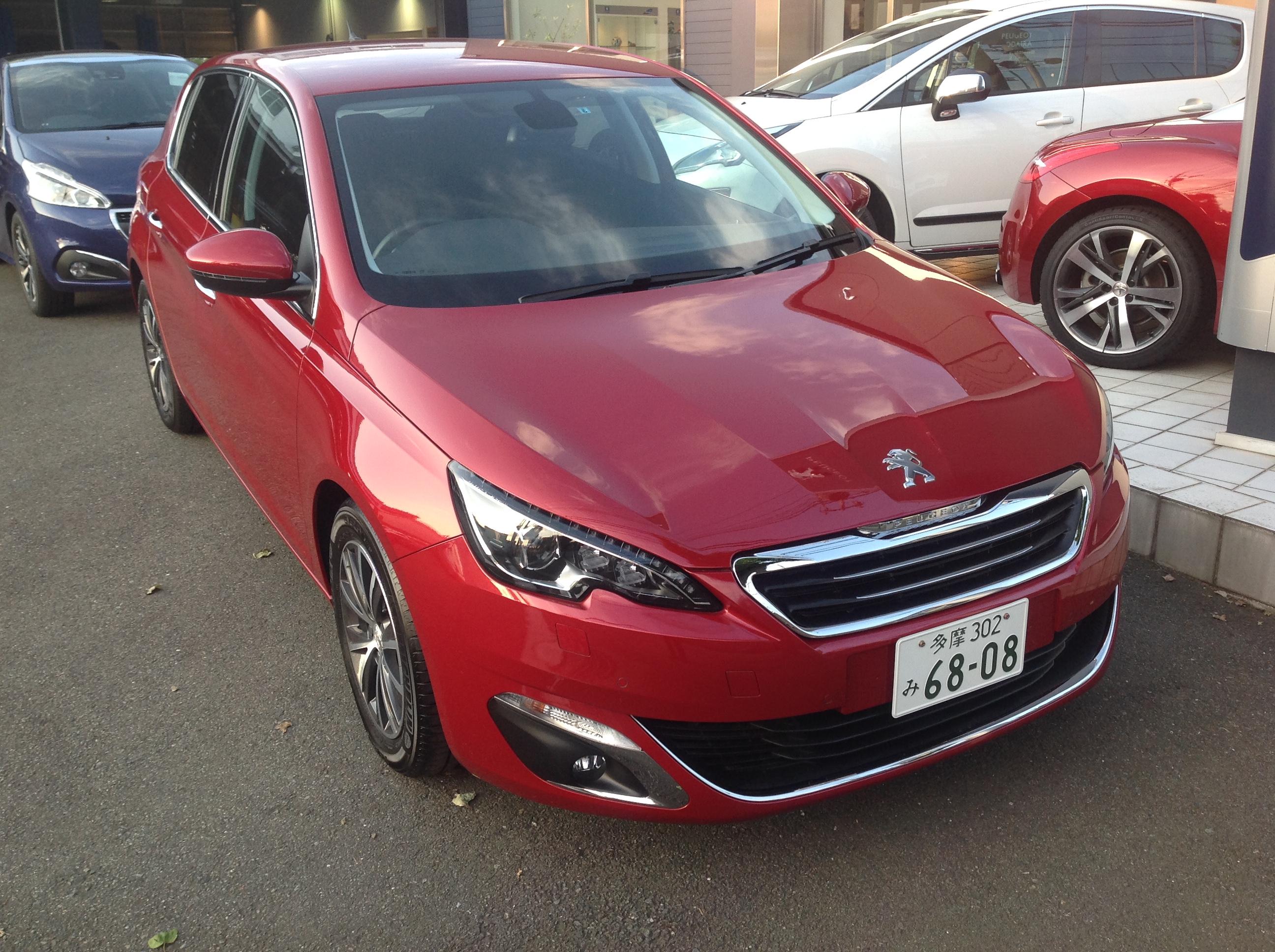試乗車の308入りました！