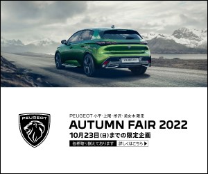 秋のフェアー開催！