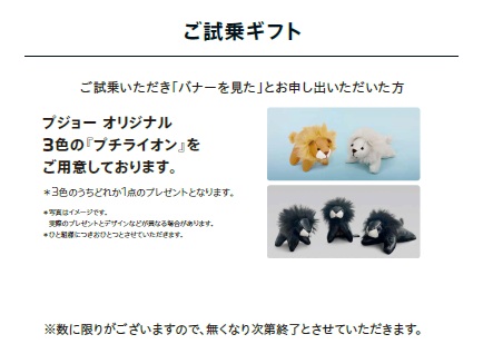 PEUGEOT FRENCH WINTER COLLECTION　選ぶならフレンチという贅沢